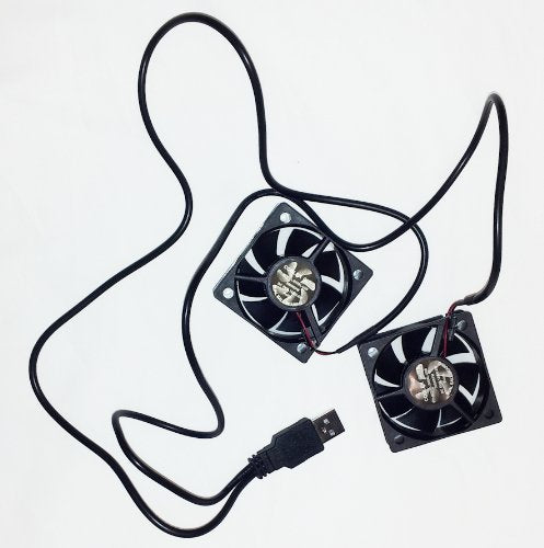 Coolerguys Dual USB Fans (Dual 50mm) Dual 50mm