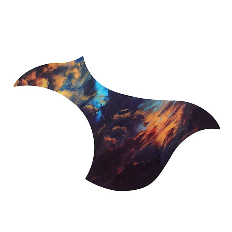 SUPVOX Guitar Pickguard Self Adhesive Pickup Pick Guard Scratch Plate Sticker for Folk Acoustic Guitar Musical Instrument