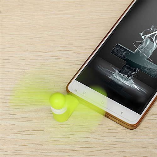 EX ELECTRONIX EXPRESS 6-Pack Portable Electric MicroUSB Fans for Smartphones and Tablets - Micro USB