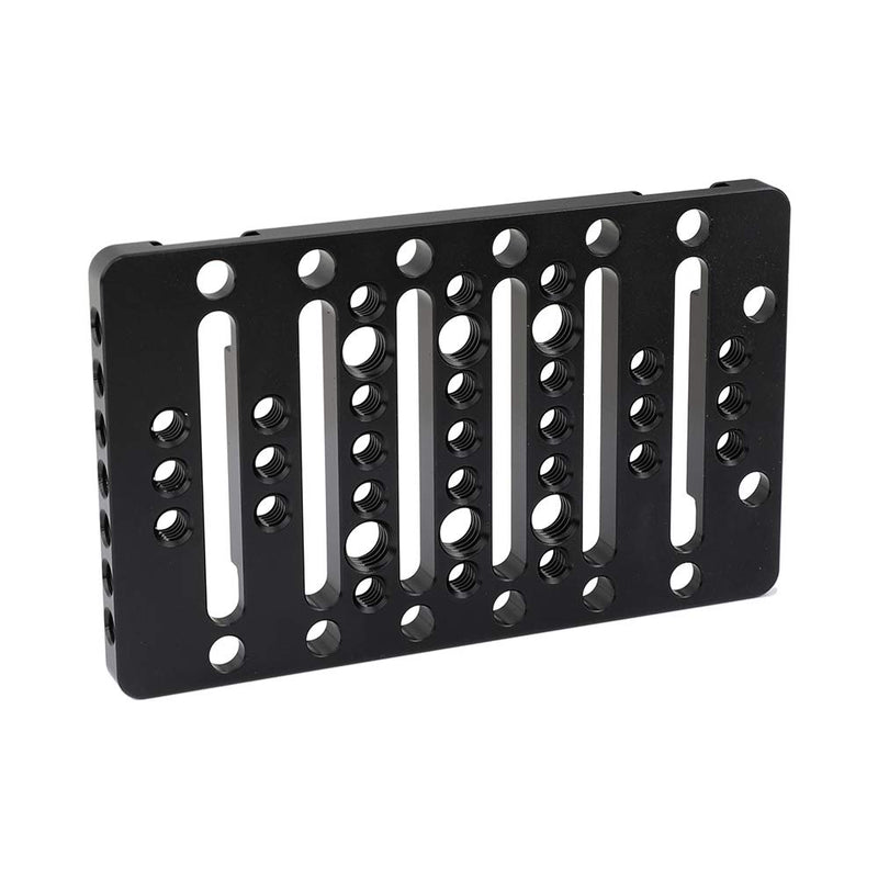 CAMVATE Multi-Purpose Extension Cheese Plate with Built-in Shoe Mounts for Camera Accessroy (Universal)