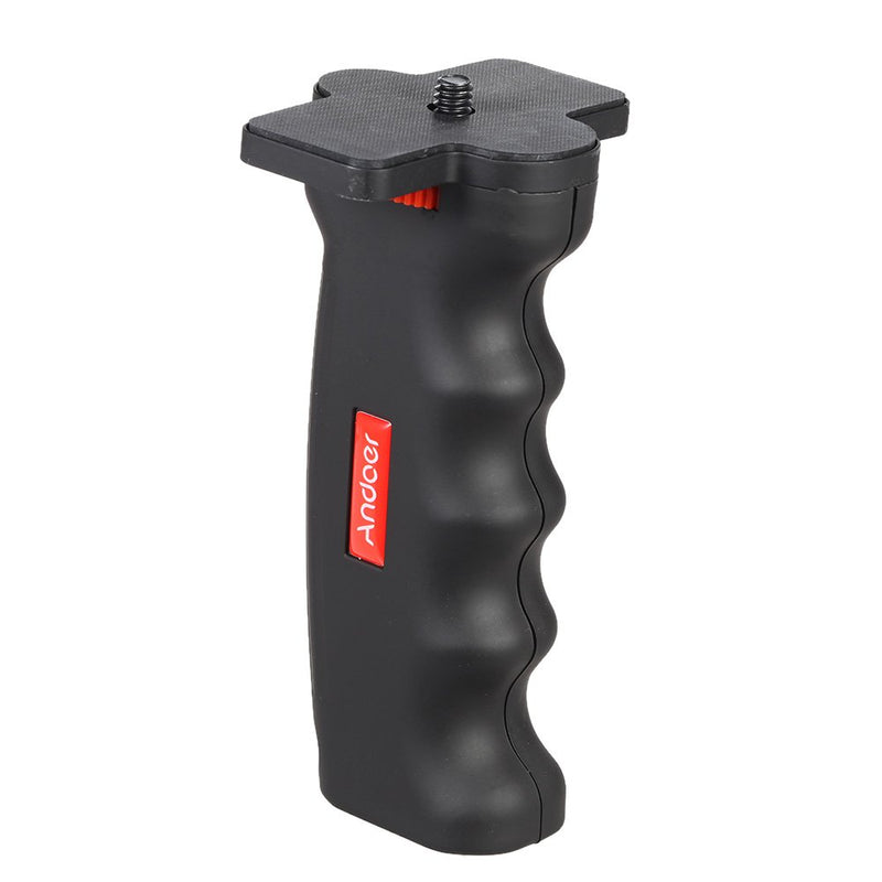 Andoer Wide Platform Pistol Grip Camera Handle with 1/4" Screw for SLR DSLR DC Canon Nikon Sony iPhone Xiaomi Smartphone