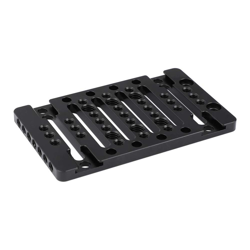 CAMVATE Multi-Purpose Extension Cheese Plate with Built-in Shoe Mounts for Camera Accessroy (Universal)