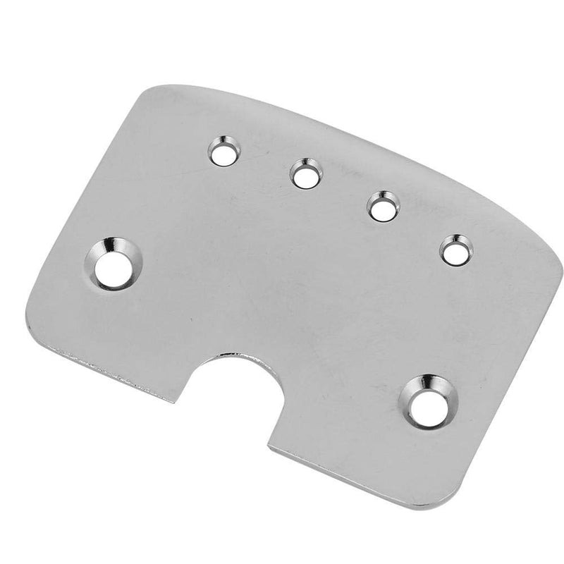 Guitar Tailpiece Metal 4 String Cigar Box Tailpiece Guitar Parts Chrome for Guitar Bass Musical Instrument