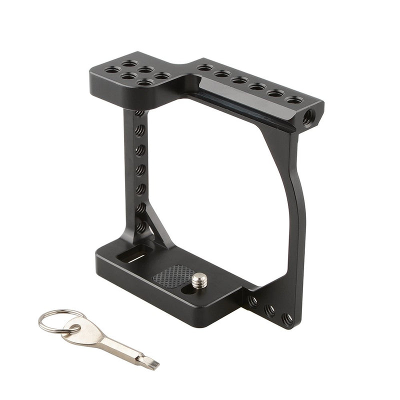 CAMVATE Tiny Cinema Camera Cage Kit for EOS-M Camera Black-2