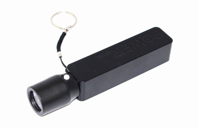 yueton Plastic USB LED Light Lamp Socket Spotlight Flashlight Emergency Light White Light Base with Bendable USB Extension Cord Cable for PC Computer, Laptop, Power Bank, Multipurpose Use (Black)