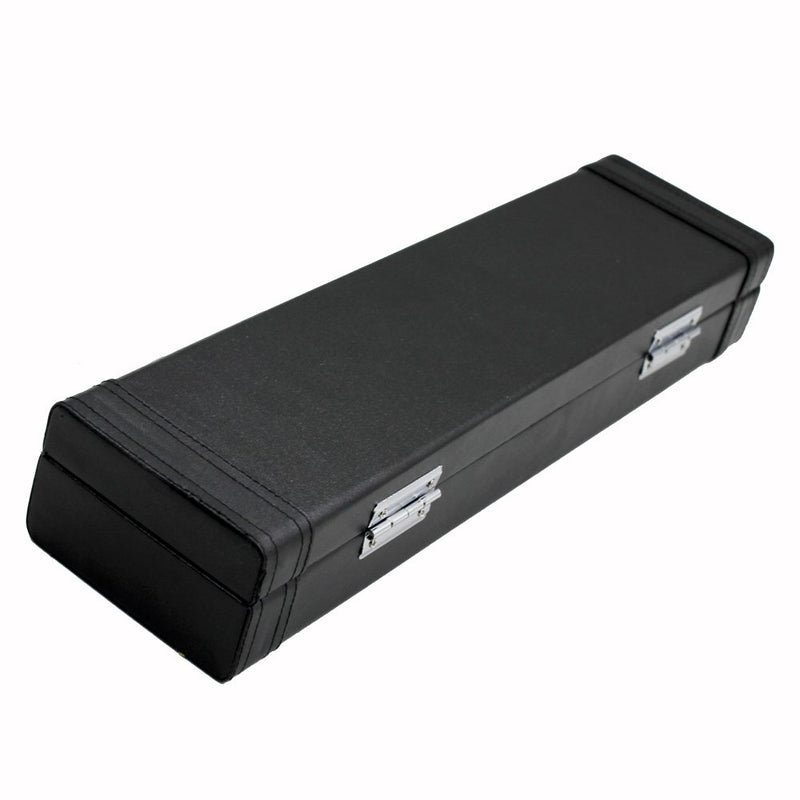 Andoer Flute Gig Bag Box Leather for Western Concert Flute with Buckle Foam Cotton Padded