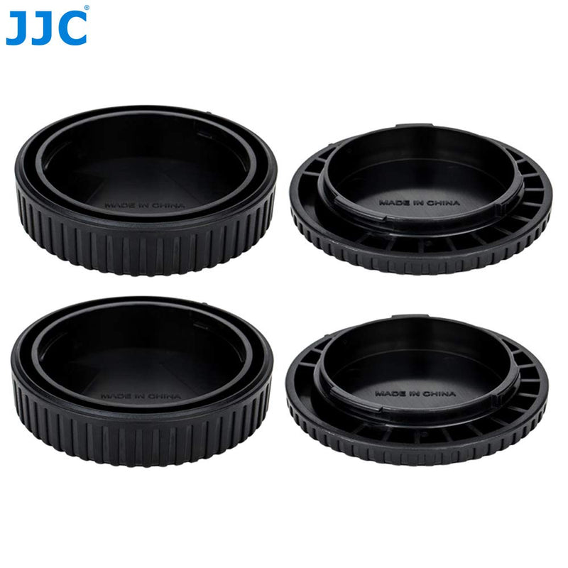 (2 Pack) JJC EOS RF Mount Body Cap, Canon RF Mount Rear Lens Cover Cap, Camera Sensor Protective Body Cap, Compatible with Canon RF Mirrorless Camera EOS R RP Ra R5 R6 82mm