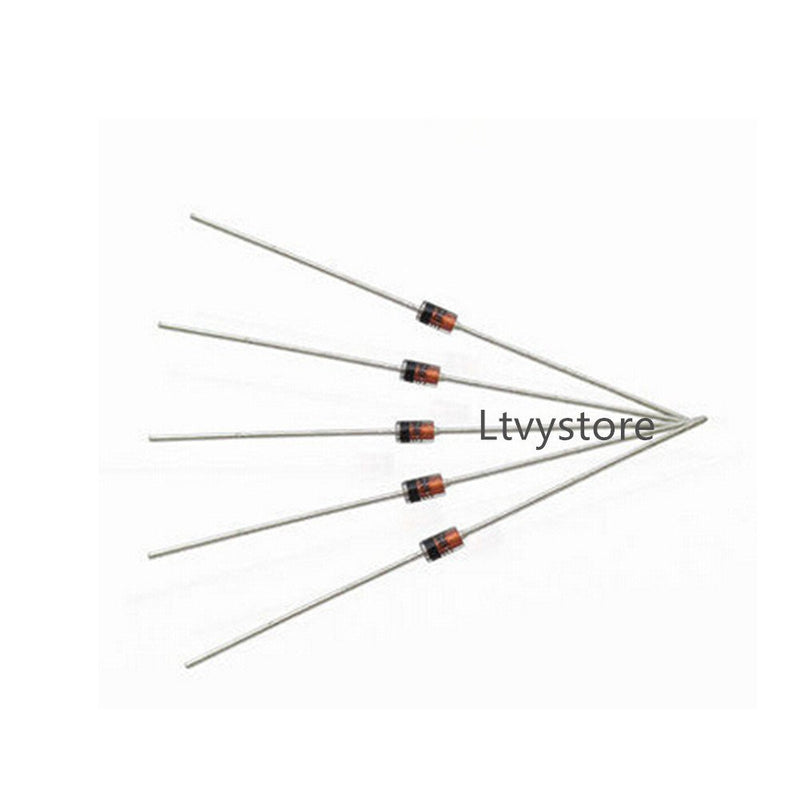 Zener Diodes Kit, 1W Axial Leads Through Hole Power Diode Assorted Assortment Box Kit Set (3.3V/3.6V/3.9V/4.3V/4.7V/5.1V/5.6V/6.2V/6.8V/7.5V), Range 1N4728~1N4737,Pack of 200, By Ltvystore