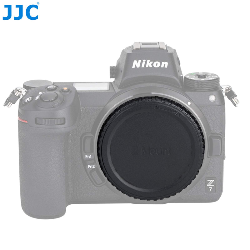 (2 Pack) JJC Z Mount Body Cap & Rear Lens Cap, for Nikon Z Camera Lens, Nikon Z-Mount Lense Rear Cap, Body Sensor Protective Caps, Compatible with Nikon Z Mirrorless Camera Z5 Z50 Z6 Z7 Z6 II Z7 II Caps 2 Packs