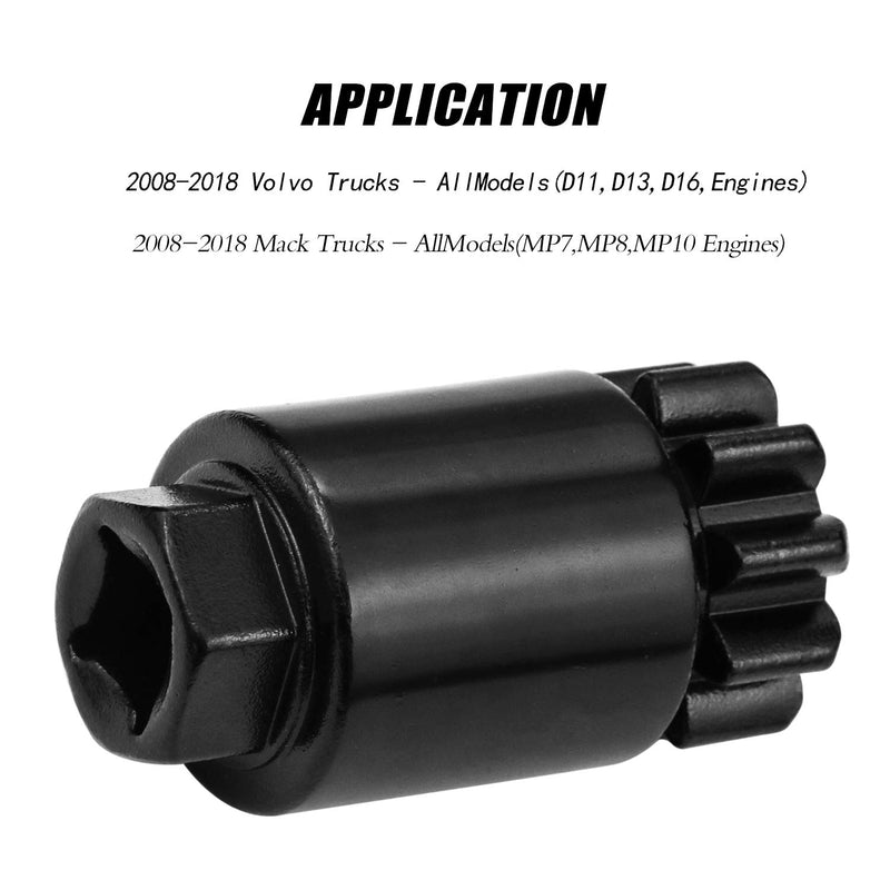 Bentolin Truck Flywheel Turning Tool, Flywheel Barring Tool Alternative to 88800014 88840317 Compatible for Volvo & Mack D11 D13 D16 MP7 MP8 MP10