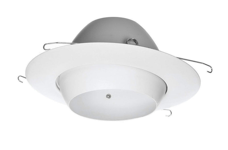 NICOR Lighting 6 inch White Recessed Eyeball Trim Designed for 6 inch Housings (17506WH)
