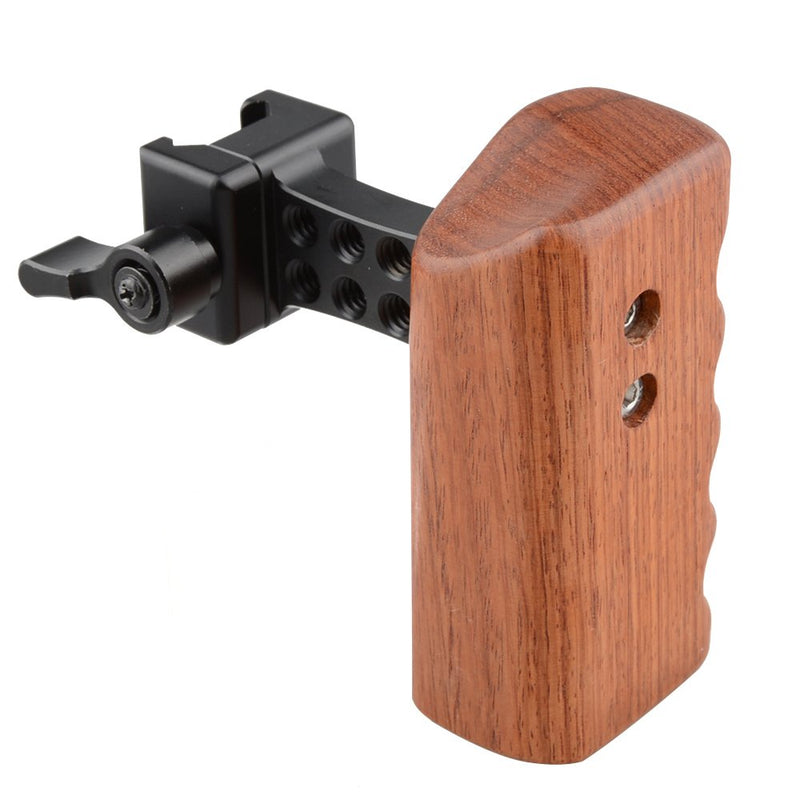CAMVATE DSLR Wood Wooden NATO Handle Grip (Right Hand) Right hand