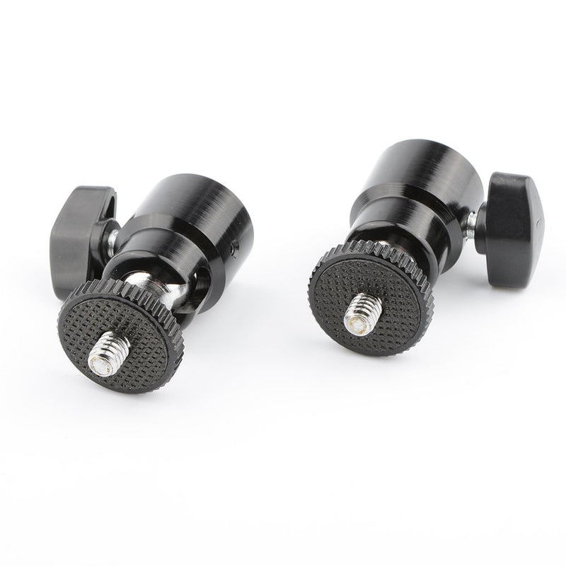 CAMVATE 1/4"-20 Mini Ball Head (2 Pieses)