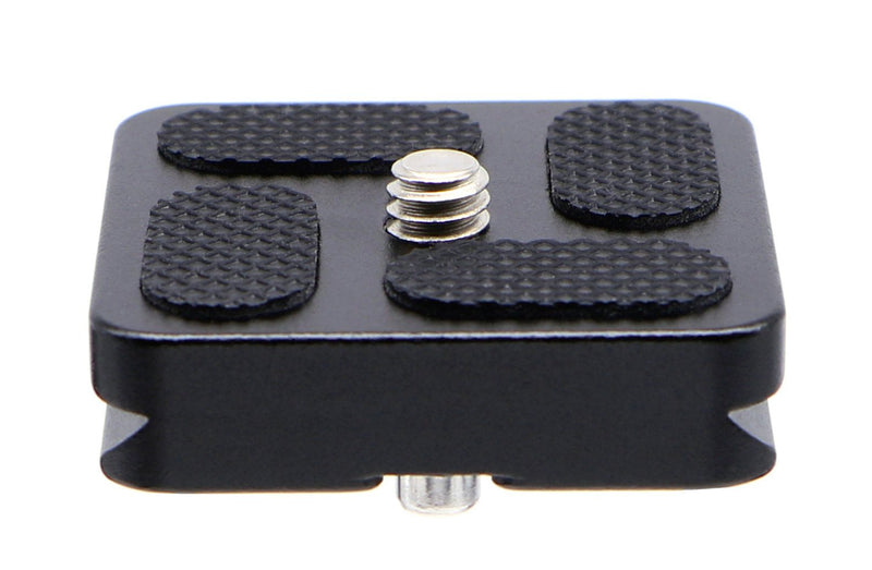 HITHUT PU-40 40mm Universal Quick Release QR Plate with D-Ring Screw for Tripod Monopod Ball Head DSLR Camera, Arca-Swiss Compatible