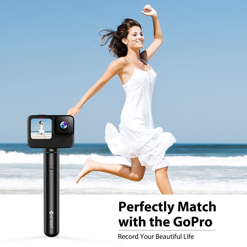 Webcam Tripod, eMeet Professional Webcam Mini Tripod, Portable & Lightweight, Adjustable Height from 5.7-12.2 in, Stable Use, Universal Compatible for Most Webcams/Phones/GoPros/Mirrorless Cameras