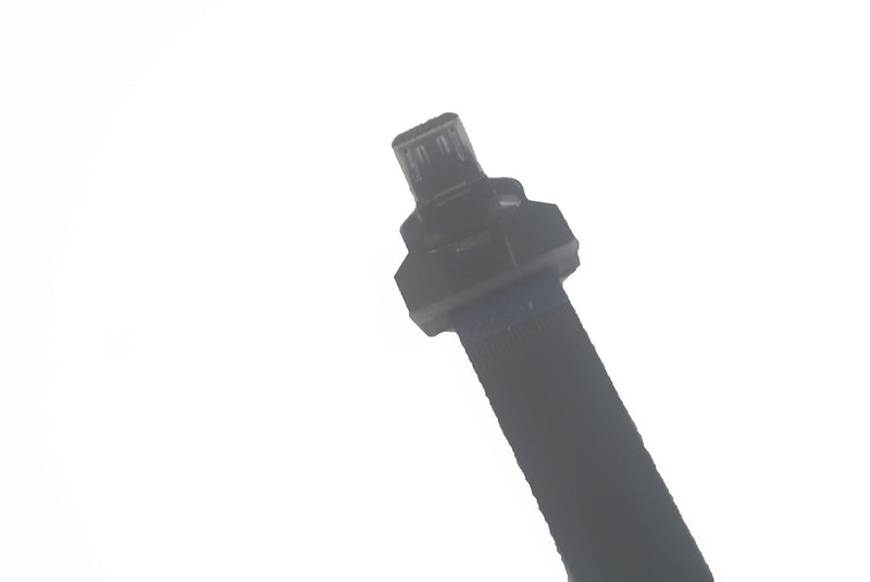 Short Flat Slim Thin Ribbon FPC Micro USB Male 90 Degree Angled up to Standard USB A Male Receptacle 90 Degree Angled for sync and Charging Black (5CM Micro USB up to Standard USB A UP) 5CM Micro USB up to Standard USB A UP