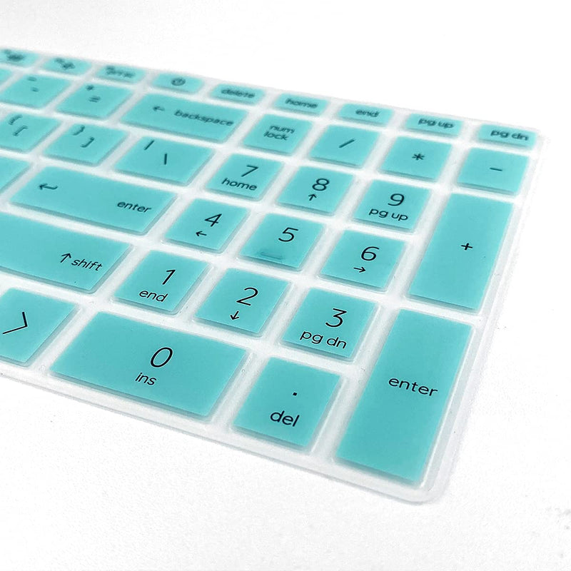 Keyboard Cover for 2021 HP Pavilion 15.6" Laptop 15-eh 15-eg 15t 15z Series, HP Pavilion 15-eg0073cl 15-eg0021nr 15-eg0053cl 15-eg0050wm 15eg0103tx 15-eh0050wm US Keyboard Cover -Hotblue Hotblue