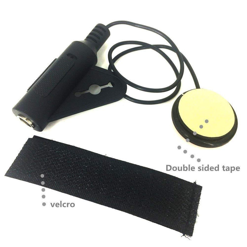 Imelod Contact Microphone Piezo Pickup Violin Microphone Pickup Cello Banjo Ukulele Mandolin Guitar Microphone Pickup
