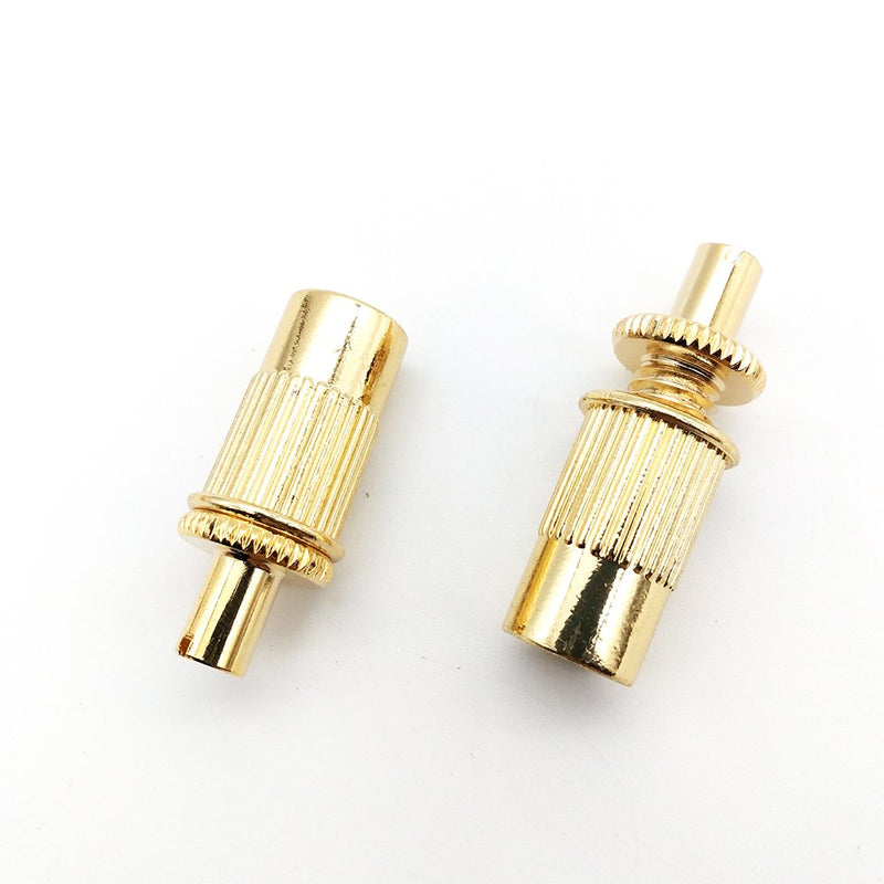 MENSANL Golden Guitar Roller Saddle Tune-O-Matic Bridge For Gibson Epiphone Les Paul SG Dot Bigsby Guitar M8 Threaded Posts