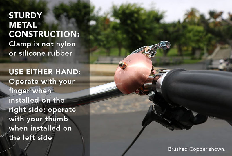 Crane Bell Suzu Lever Strike Brass