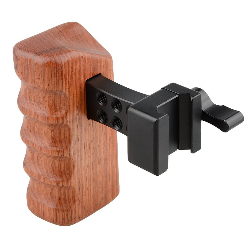 CAMVATE DSLR Wood Wooden NATO Handle Grip (Right Hand) Right hand