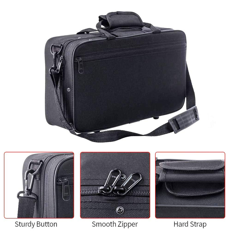 Bb Clarinet Case, YueYueZou Clarinet Gig Bag 600D Water-resistant
