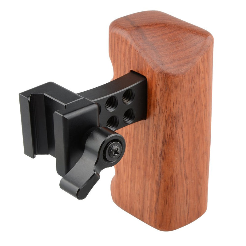 CAMVATE DSLR Wood Wooden NATO Handle Grip (Right Hand) Right hand