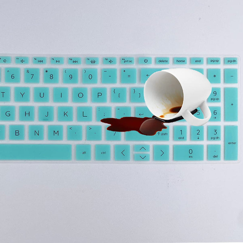 Keyboard Cover for 2021 HP Pavilion 15.6" Laptop 15-eh 15-eg 15t 15z Series, HP Pavilion 15-eg0073cl 15-eg0021nr 15-eg0053cl 15-eg0050wm 15eg0103tx 15-eh0050wm US Keyboard Cover -Hotblue Hotblue