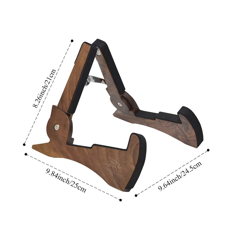 Guitar Stand, Black Walnut Wood Acoustic Guitar Stand, Electric Guitar Stand, Bass Banjo Guitar Stand, Portable Universal Guitar Stand, Guitar Accessories
