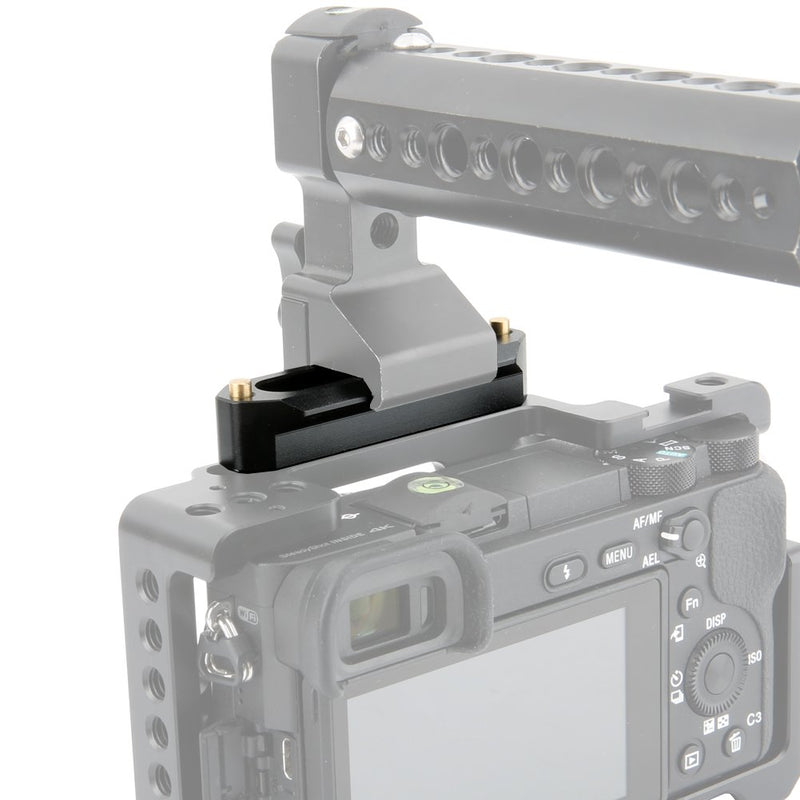 NICEYRIG 70cm Long Quick Release Safety Rail NATO Rail with 1/4'' Screw Slot - 088 70mm NATO Rail