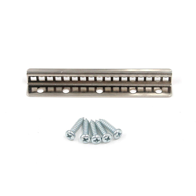 FarBoat Kalimba 17 Note Keys Thumb Piano with Sapele Mahogany Wood Bridges, Tuning Hammer, Screws, Saddle, Replacement Kit DIY Accessories silver, with accessories