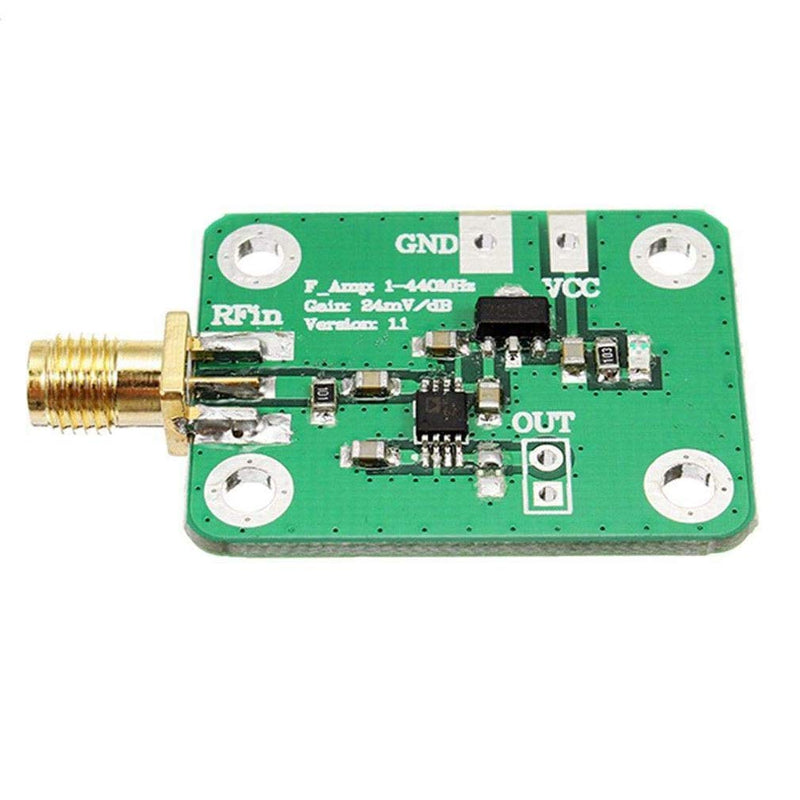 HiLetgo 0.1-440 MHz AD8310 RSSI High Speed High Frequency RF Output Log Detector Power Meter Board Demodulator Module 7-15V 12mA
