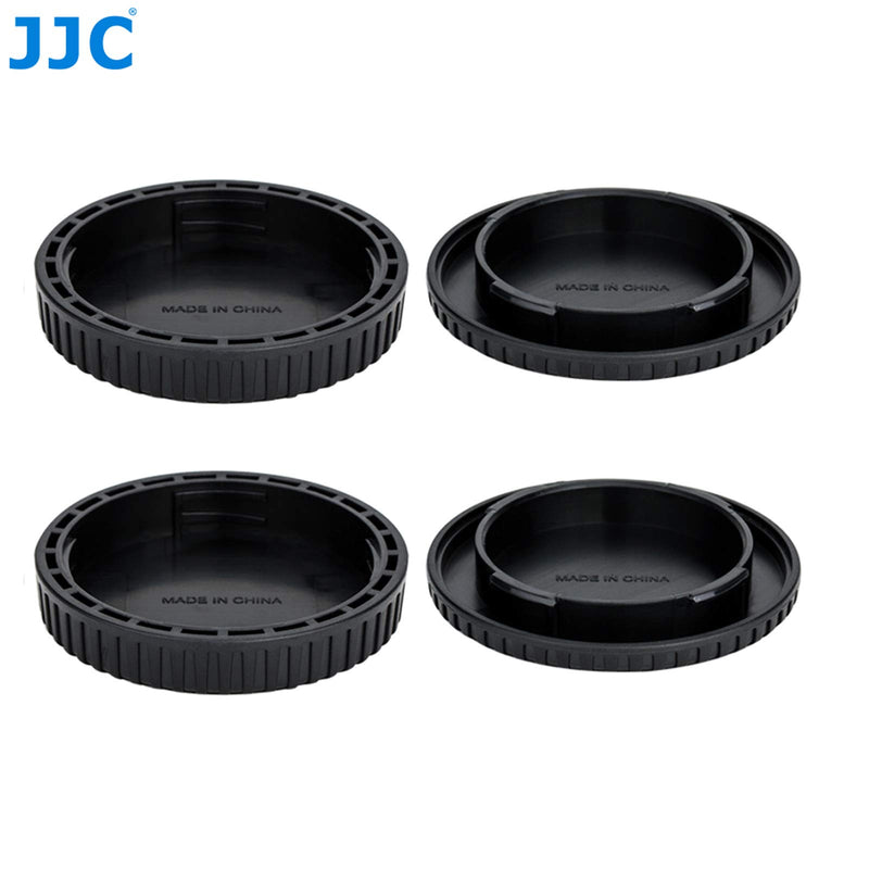 (2 Pack) JJC Z Mount Body Cap & Rear Lens Cap, for Nikon Z Camera Lens, Nikon Z-Mount Lense Rear Cap, Body Sensor Protective Caps, Compatible with Nikon Z Mirrorless Camera Z5 Z50 Z6 Z7 Z6 II Z7 II Caps 2 Packs