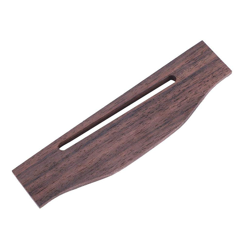 Vbestlife Wood Guitar Bridge, 12-String Rosewood Acoustic Guitar Bridge Saddle