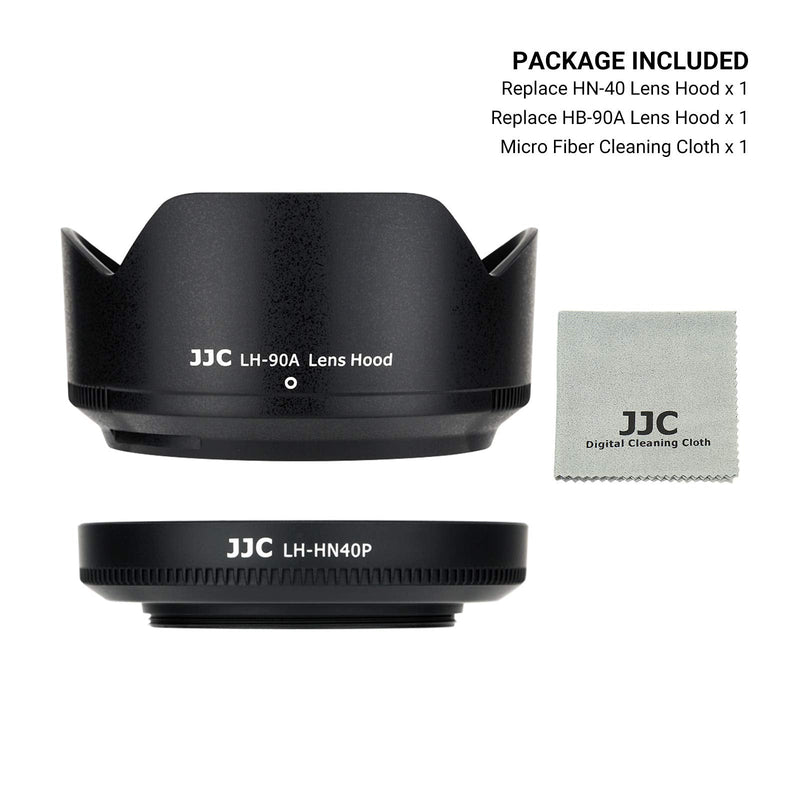 (1+1) Screw on + Bayonet Lens Hood Shade for Nikon Z50 Z fc Dual Lens Kit (Nikkor Z DX 16-50mm & 50-250mm) Replaces HN-40 and HB-90A Lens Hood