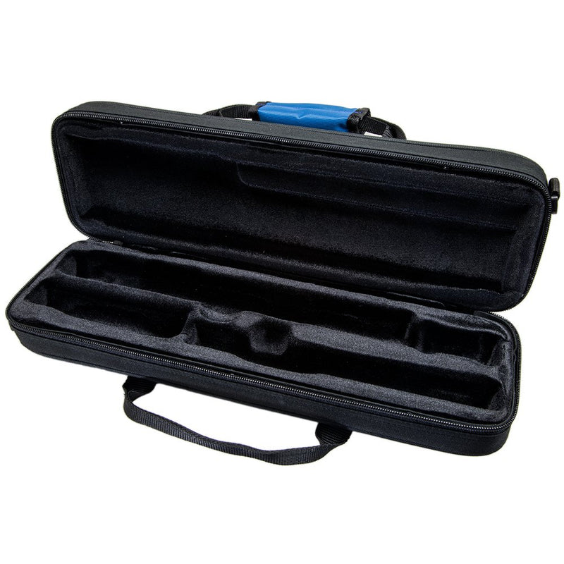 Paititi Lightweight B foot Flute Case with Detachable Shoulder Strap, Large B flute
