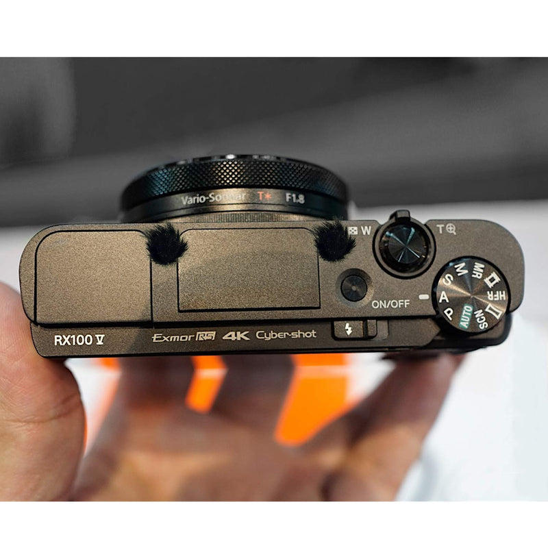 Camera Mic Windscreen, Windshield Wind Muff for DJI Osmo Action Camera,Sony RX1 RX10 RX100 Digital Compact Cameras Wind Cover by SUNMON (10 Pack) Camera Windscreen 0.4/0.6 CM