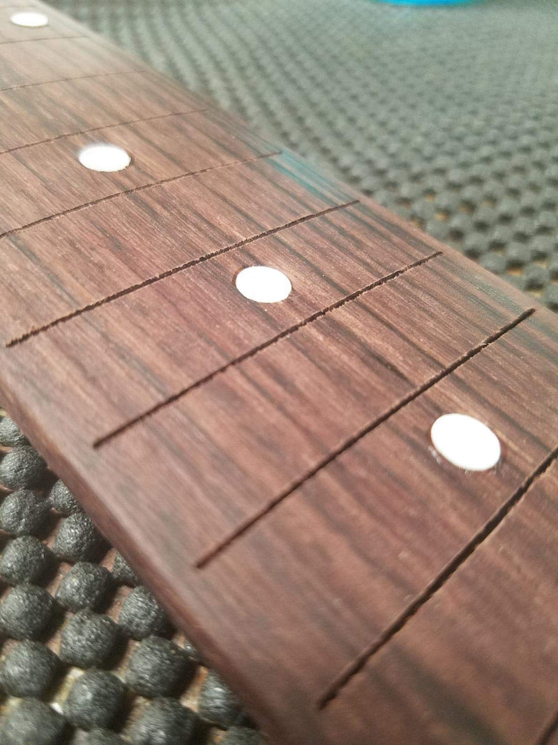 White Mother of Pearl Shell Dot Fret Inlay Maker 6mm for Guitar Fingerboard (Pack of 20)