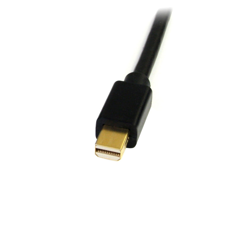 StarTech.com 6 ft Mini DisplayPort to DVI Cable - M/M - MDP to DVI Cable - MiniDP to DVI - Mini DP to DVI Converter (MDP2DVIMM6) 6 Feet Black