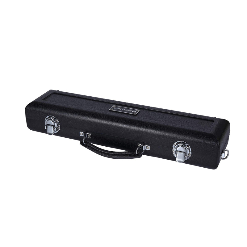 Crossrock Molded C Foot Flute Case, Black (CRA860FLBK)