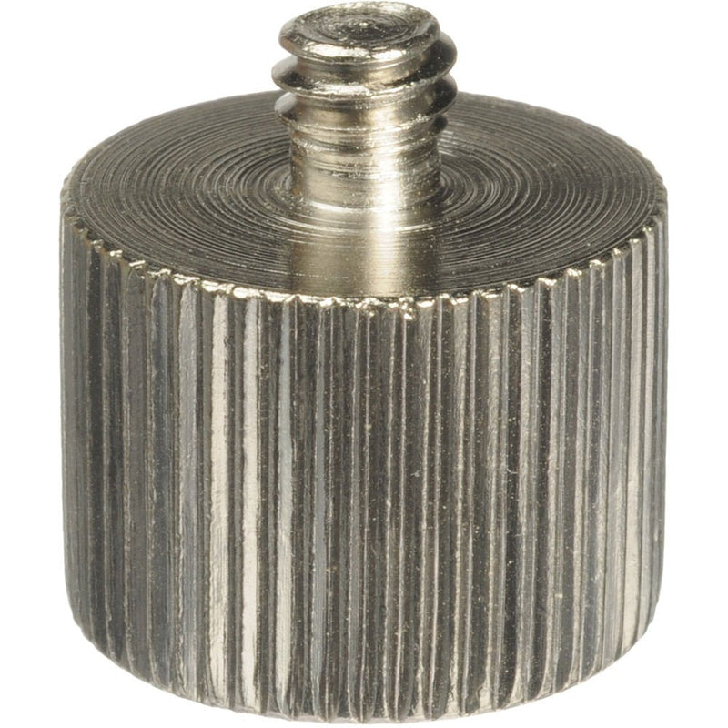 (2 PACK) AccessoryBasics Mic Microphone Stand 5/8"-27 Female to 1/4"-20 Male thread Camera/Tripod Screw Stud Adapter