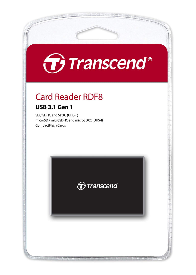 Transcend USB 3.1 Gen 1 Multifunctional Card Reader TS-RDF8K2