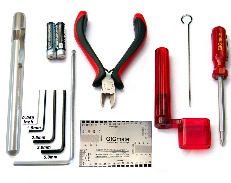 GIGmate Guitar Tool Kit & String Organizer - Guitar Gifts