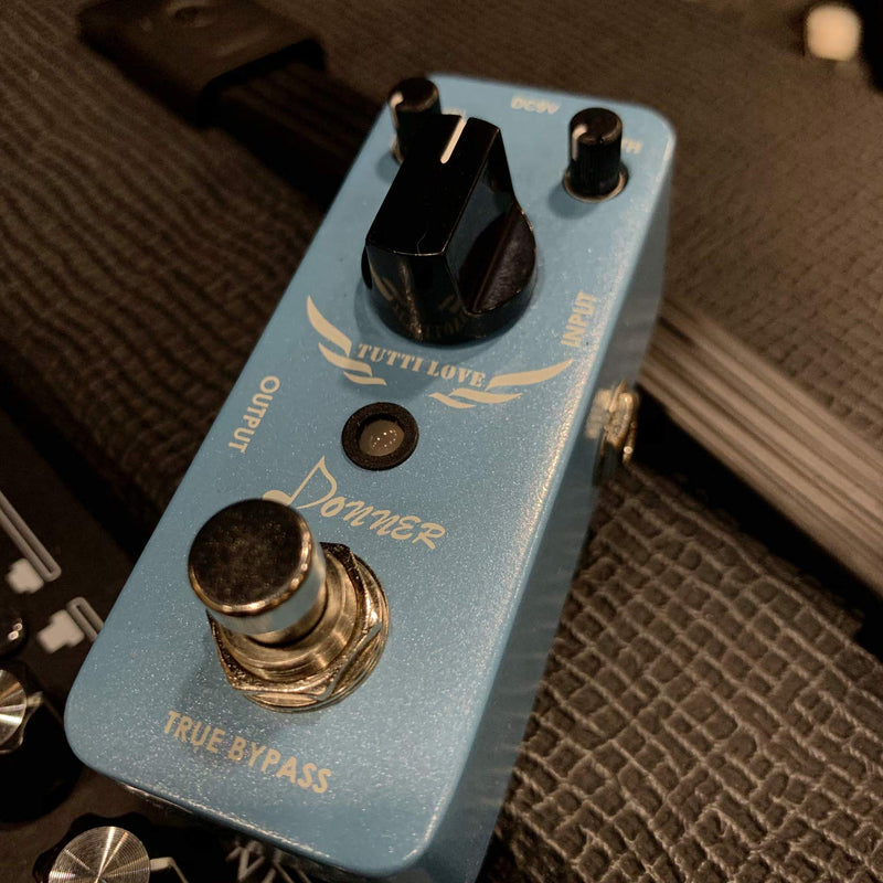 Donner Tutti Love Chorus Guitar Effect Pedal Pure Analog True Bypass