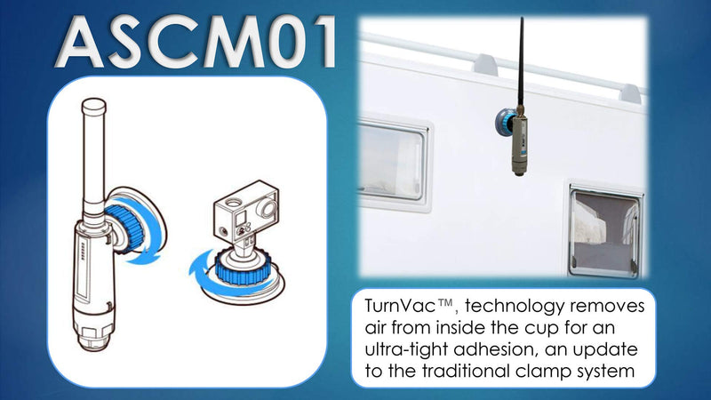 ALFA Outdoor Suction Cup Mount for Alfa WiFi Camp Pro 2 v2 & ALFA 4G Camp Pro 2+ Tube