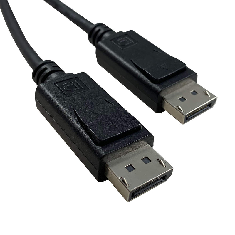 Accell DP to DP 1.4-2 Pack of VESA-Certified DisplayPort 1.4 Cable - 6 Feet, Hbr3, 8K @60Hz, 4K UHD @240Hz, 6.6 Feet (2 Meters) (B088C-207B-23) DisplayPort 1.4 -Poly Bag 6.6ft, 2-Pack