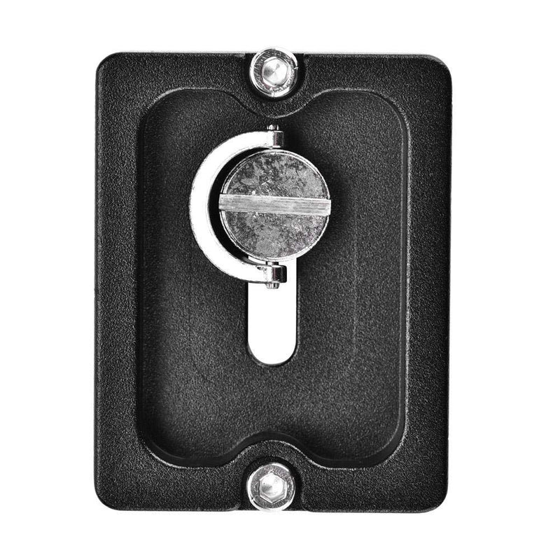 V BESTLIFE Aluminum Alloy Quick Release Plate with 1/4inch Screw Mount for Arca Benro Monopod Tripod Ball Head SLR Camera, Black(PU50) PU50
