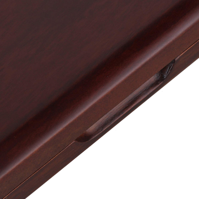 Yibuy Oboe Reed Case Box Spray Lacquer Surface Solid Wood Holds 3 Oboe Reeds Maroon Against Moisture