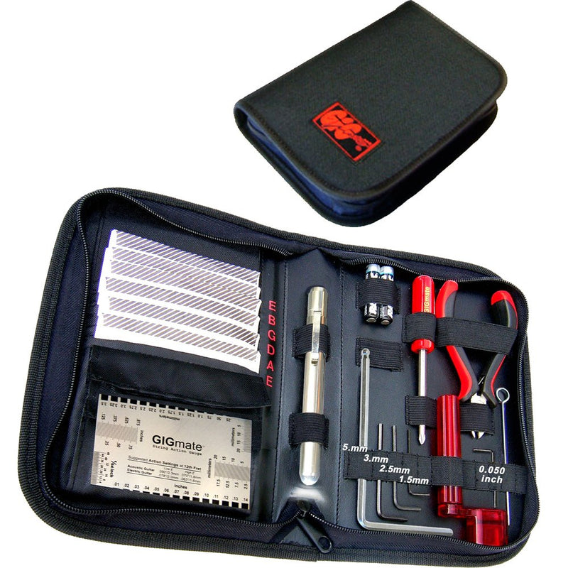 GIGmate Guitar Tool Kit & String Organizer - Guitar Gifts