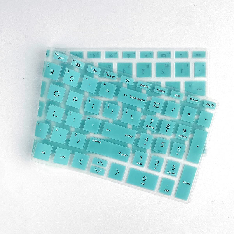 Keyboard Cover for 2021 HP Pavilion 15.6" Laptop 15-eh 15-eg 15t 15z Series, HP Pavilion 15-eg0073cl 15-eg0021nr 15-eg0053cl 15-eg0050wm 15eg0103tx 15-eh0050wm US Keyboard Cover -Hotblue Hotblue